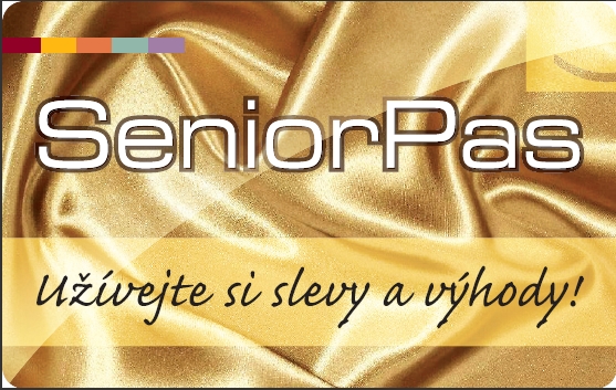 Senior pas můžete využít k řadě slevám.
