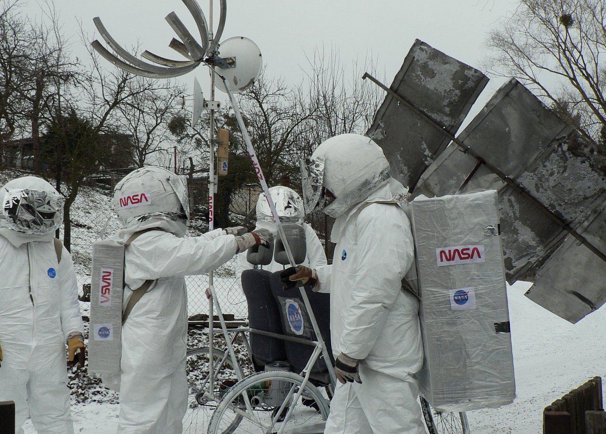 Přijela i Nasa